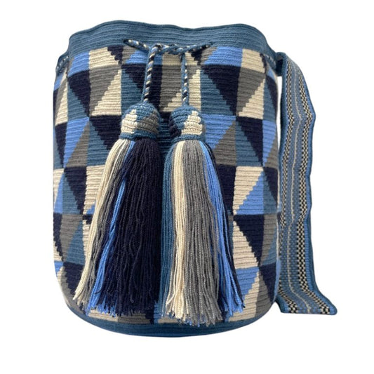 hand-crocheted bags